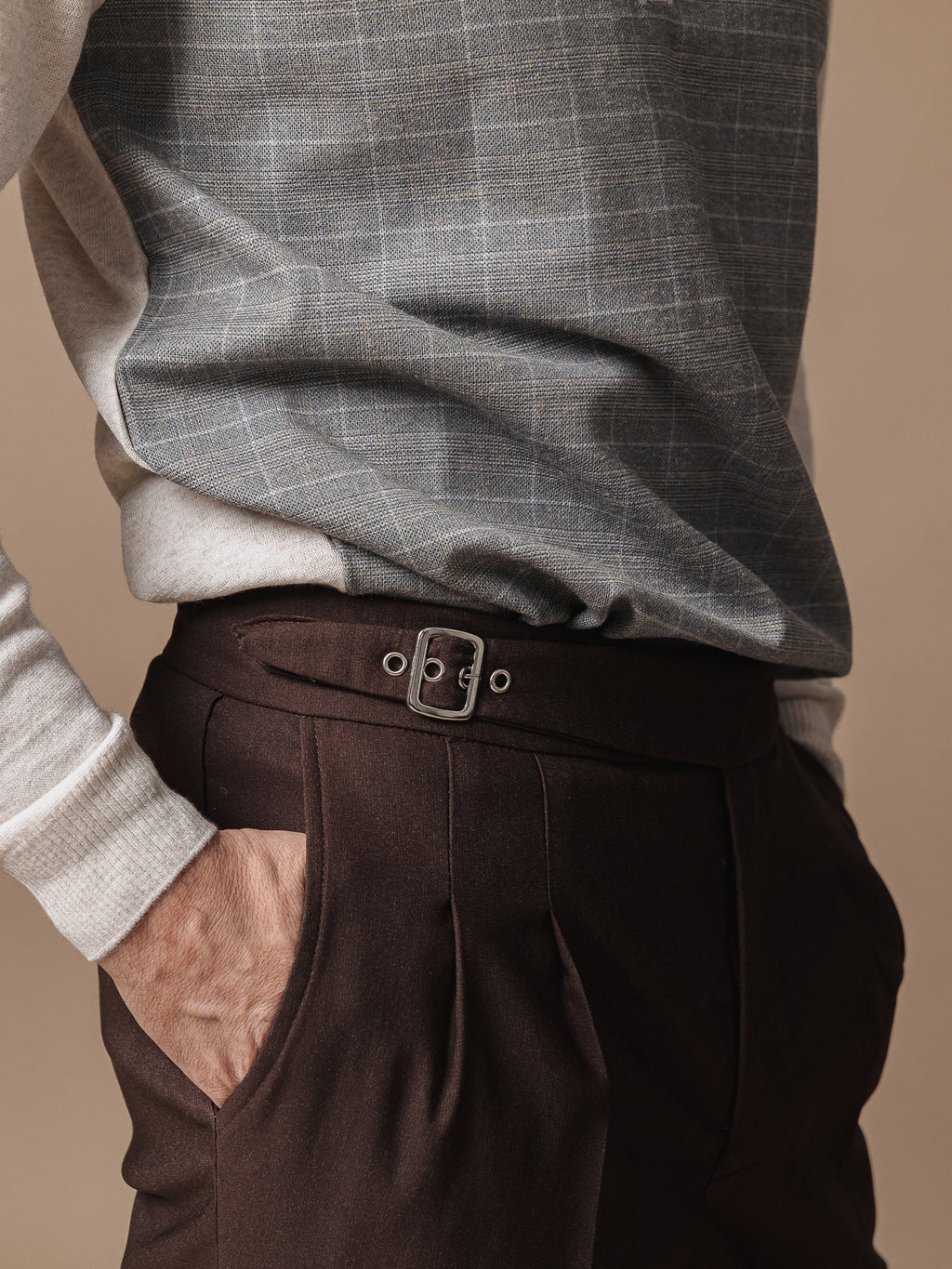 Кафяв панталон тип Гурка