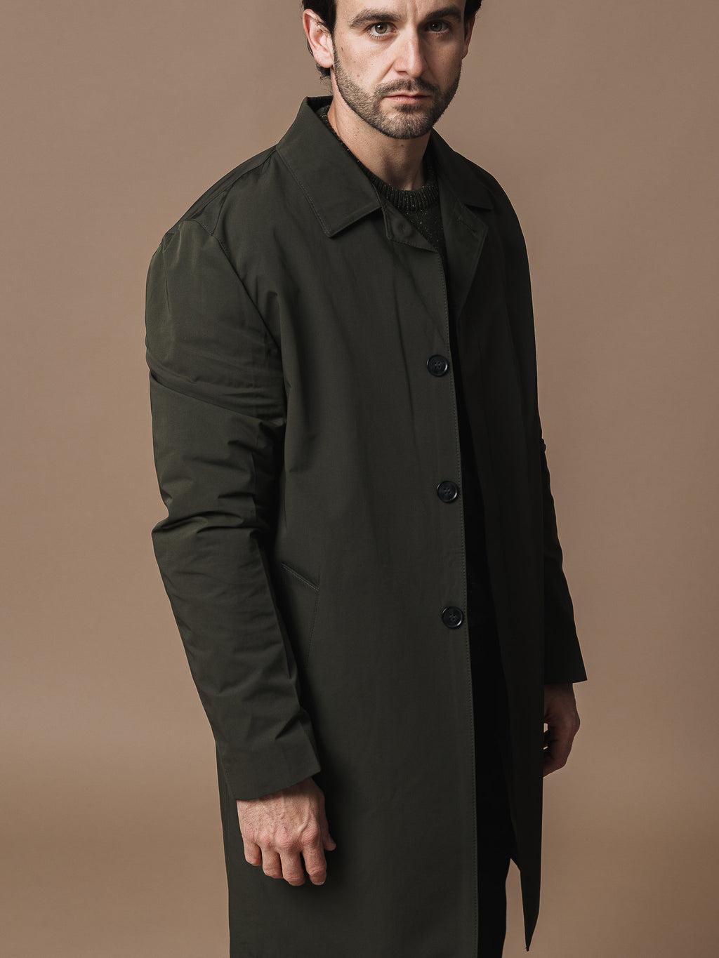 Зелен шлифер