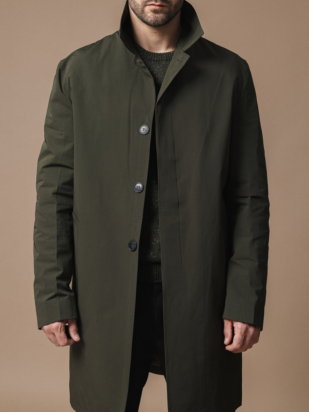 Зелен шлифер