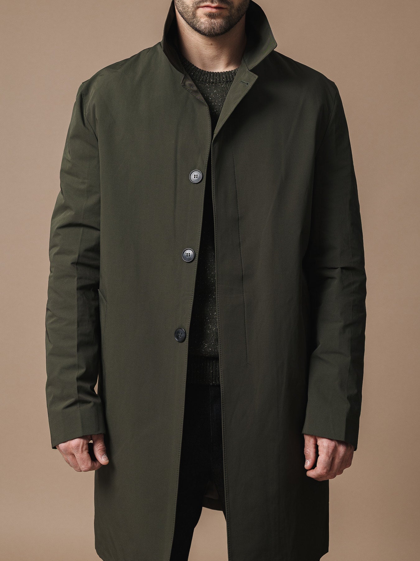 Зелен шлифер