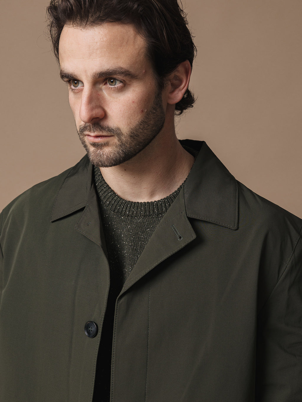 Зелен шлифер