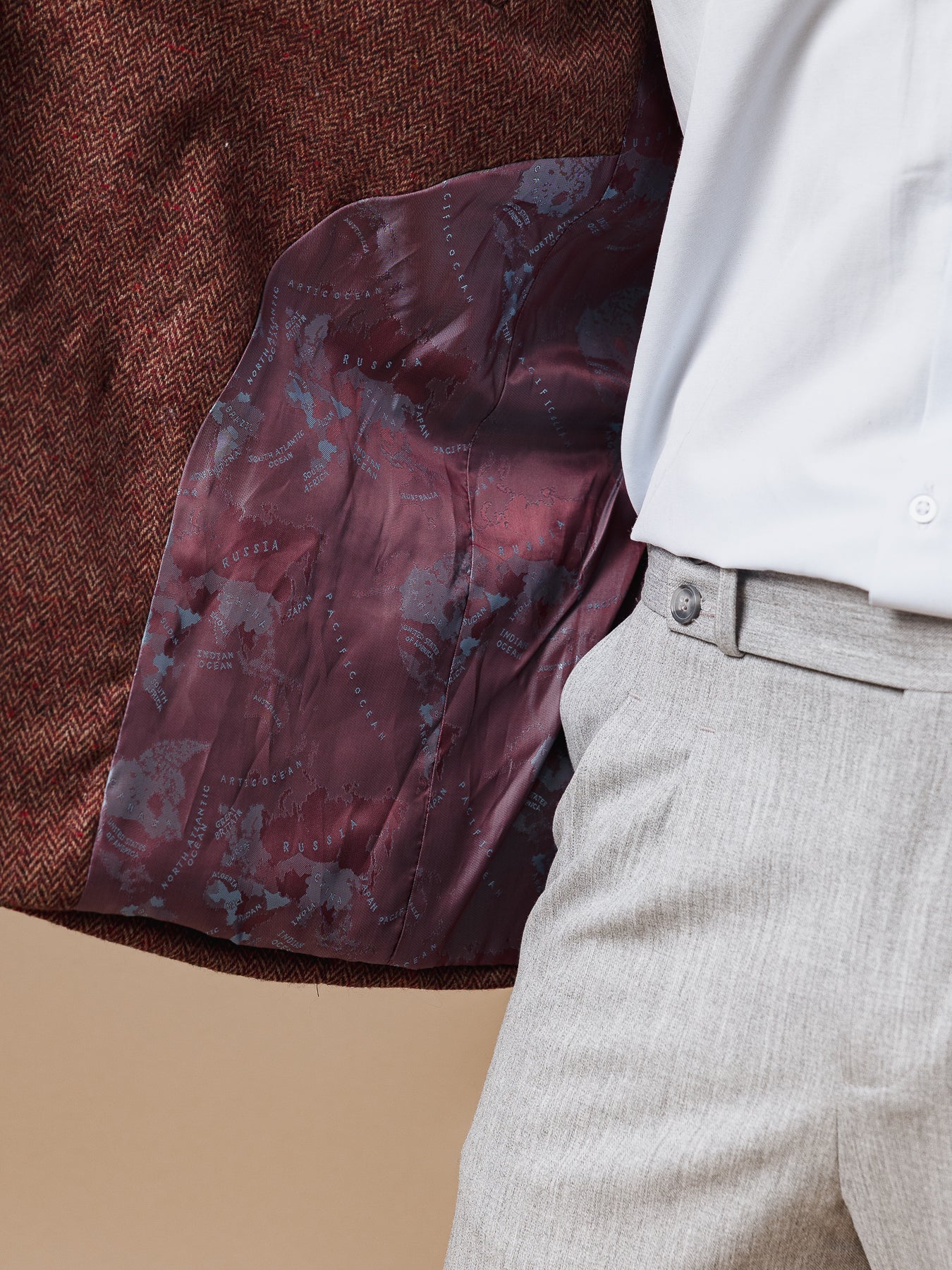 Вълнено ежедневно сако